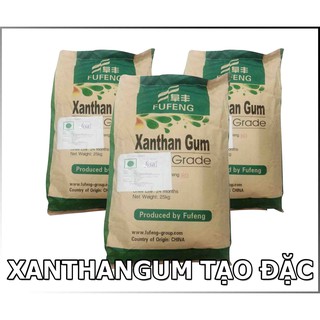 Phụ gia làm dày XANhTHAN GUM tạo đặc, tạo sánh cho sản phẩm