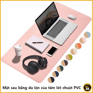 Deskpad - Lót chuột mouse pad tấm lót bàn chất liệu bằng da - Nhiều màu - Sinh thái