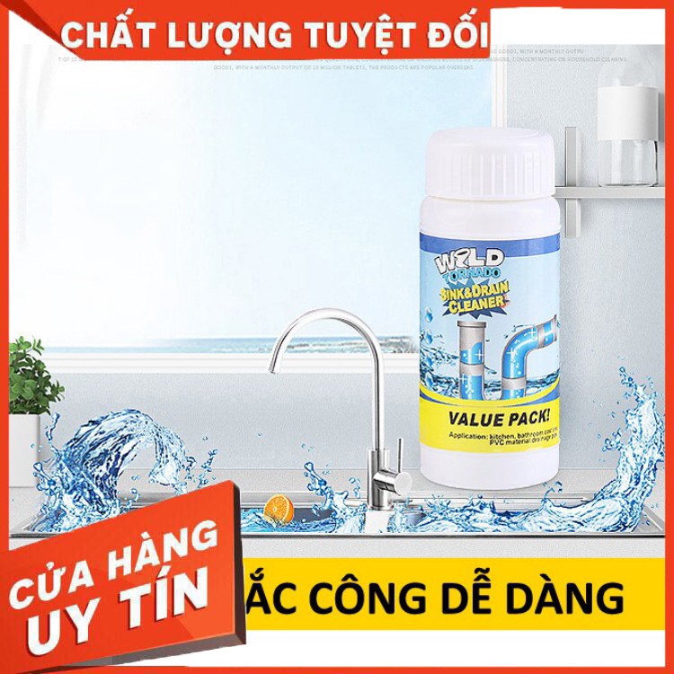 Bột Thông Tắc Cống Wild Tornado 110g