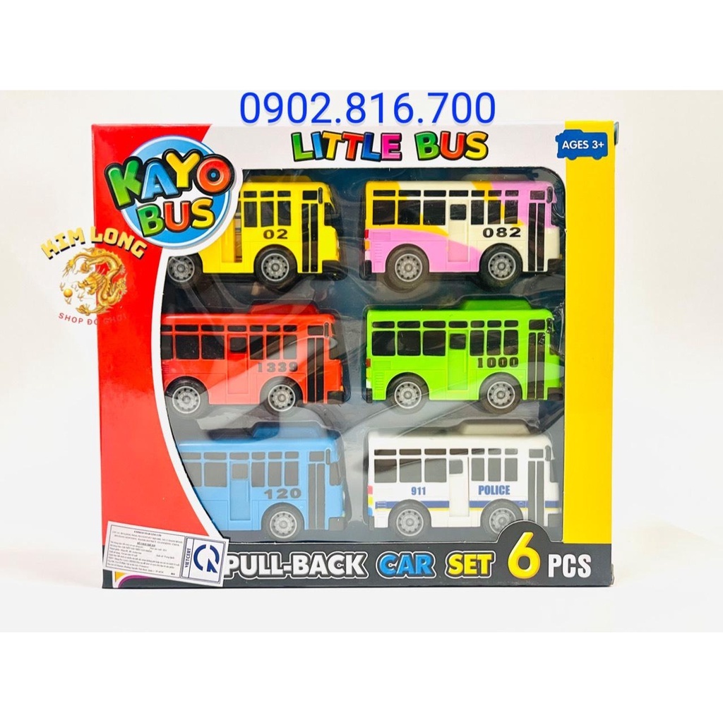 Bộ đồ chơi xe buýt TAYO bé nhỏ - xe buýt Tayo , Lani, Gani trong phim TAYO - Xe buýt bé nhỏ