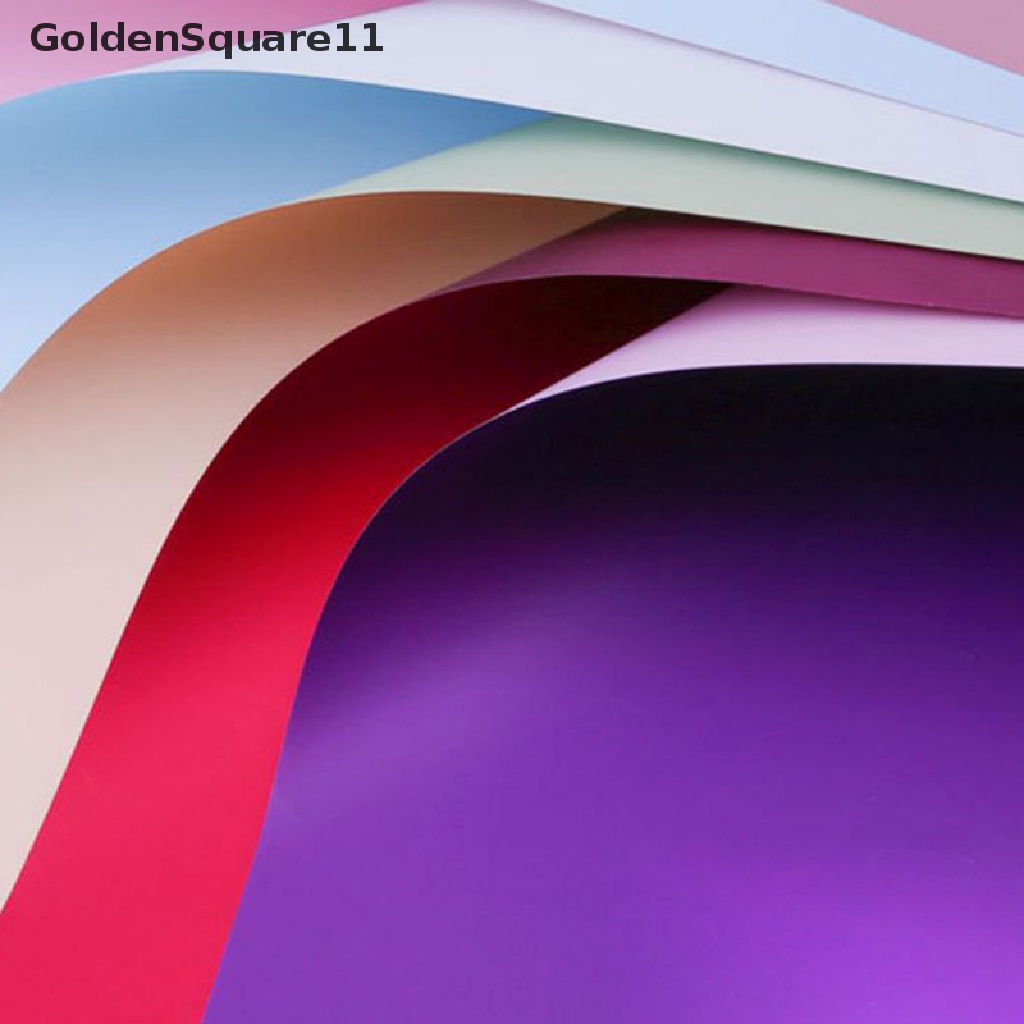 Set 20 Giấy Gói Hoa Hai Tông Màu Chống Thấm Nước Goldsquare11