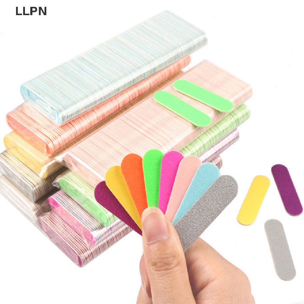 Set 100 Cây Dũa Móng Tay Mini DIY Tiện Dụng