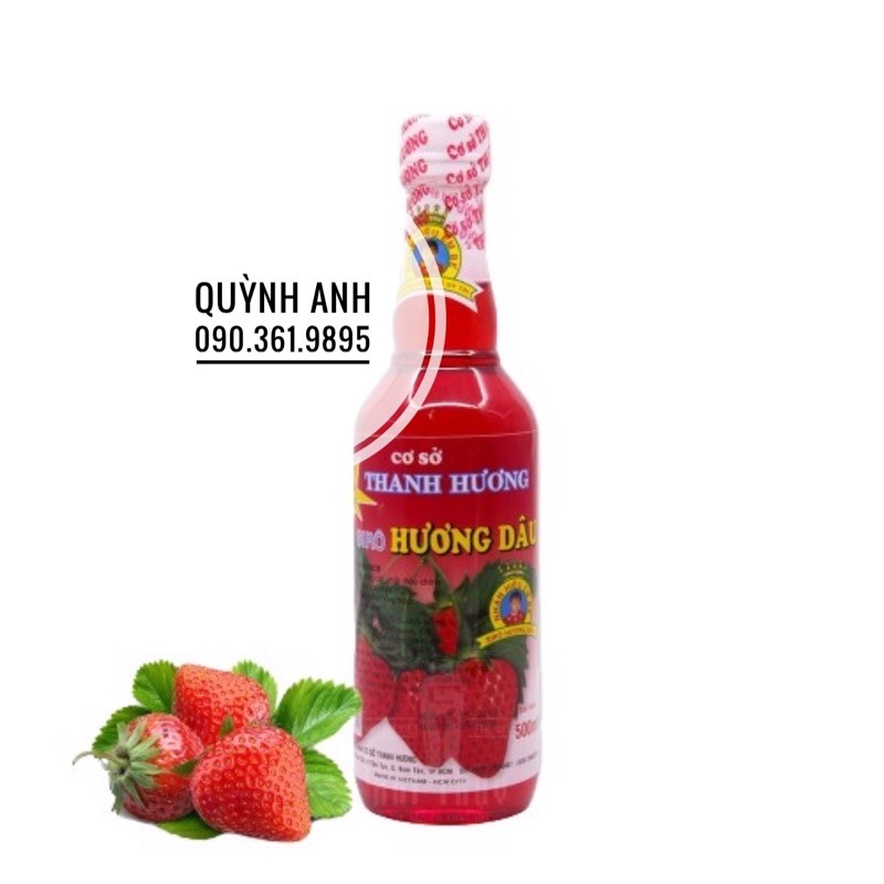 Siro Thanh Hương (em bé) nhiều mùi 500ml