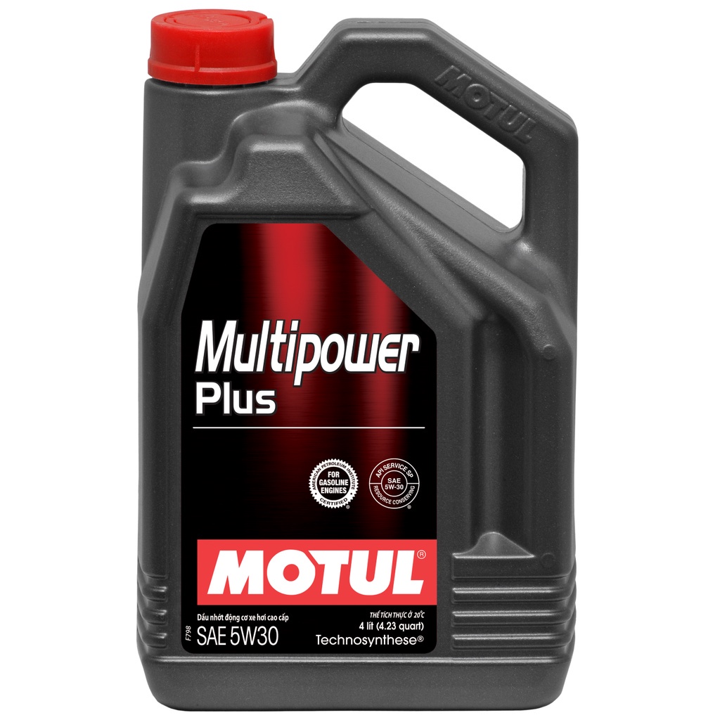 Dầu nhớt xe ô tô Motul Multipower Plus 5W30 SP 4L