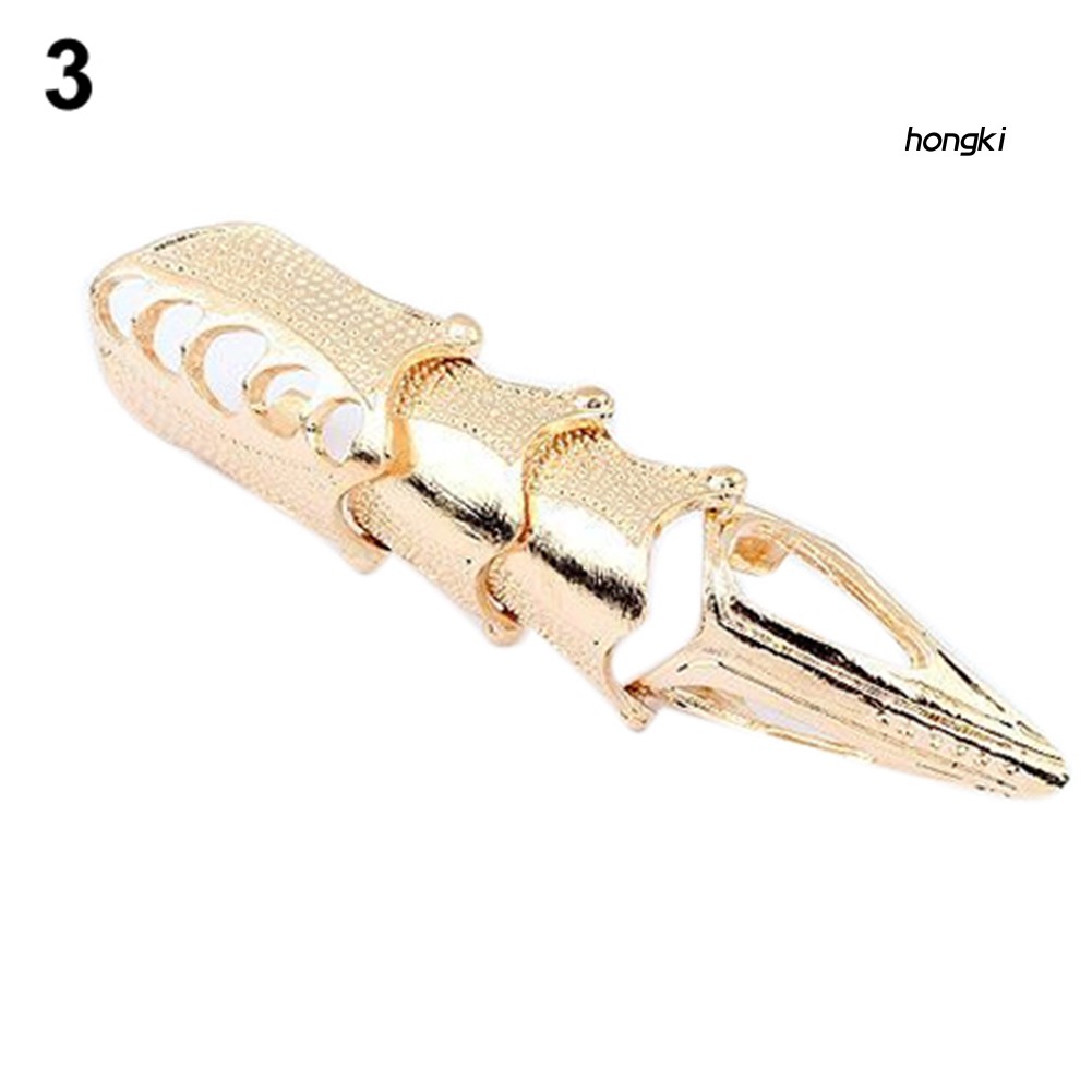 Nhẫn đốt ngón tay hình móng vuốt phong cách gothic punk thời trang unisex
