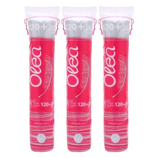 Combo 3 Bông tẩy trang Olea mềm mịn 140 miếng