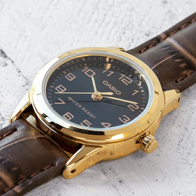 Đồng Hồ Casio Nữ Dây Da STANDARD LTP-V001GL-1B chính hãng