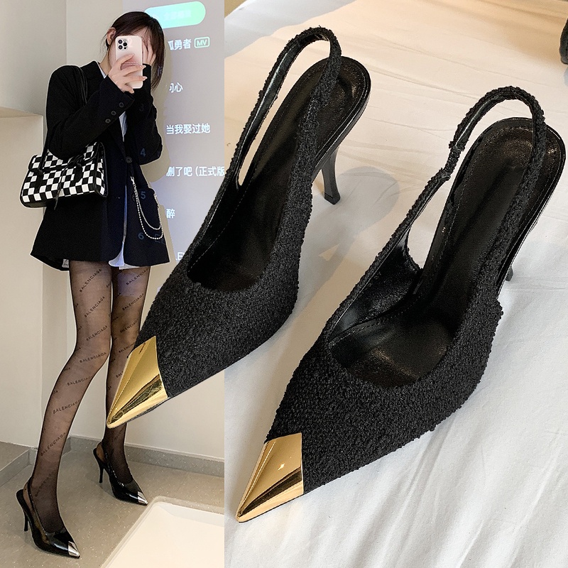 Giày cao gót mũi nhọn thời trang cho nữ size 34 - 39