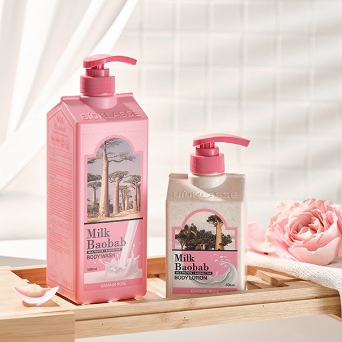 Sữa tắm dưỡng da lưu hương nước hoa Milk Baobab Body Wash 1000ml