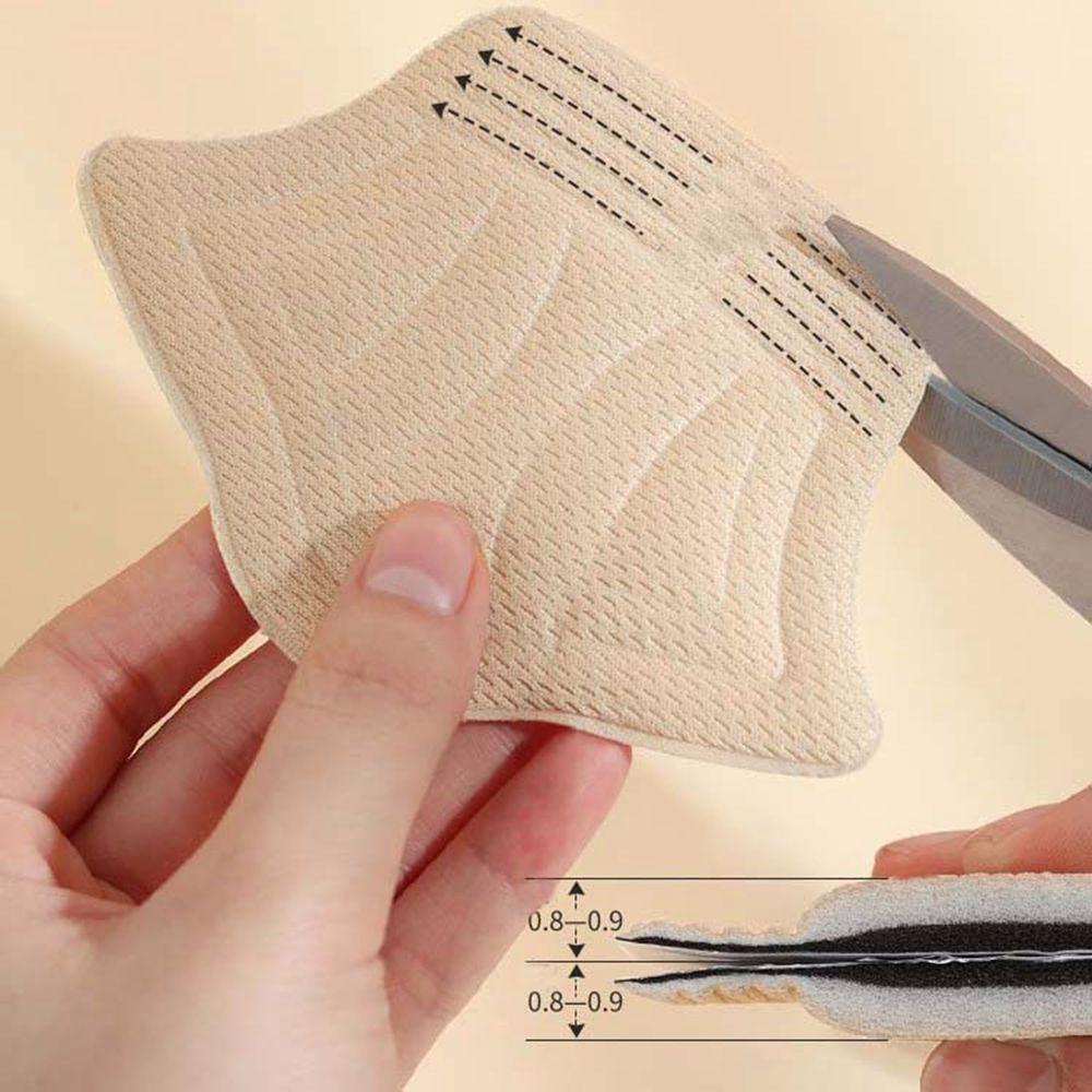 QQMALL Miếng Dán Sau Giày Bằng Lưới Thoáng Khí Chống Trượt Có Thể Điều Chỉnh