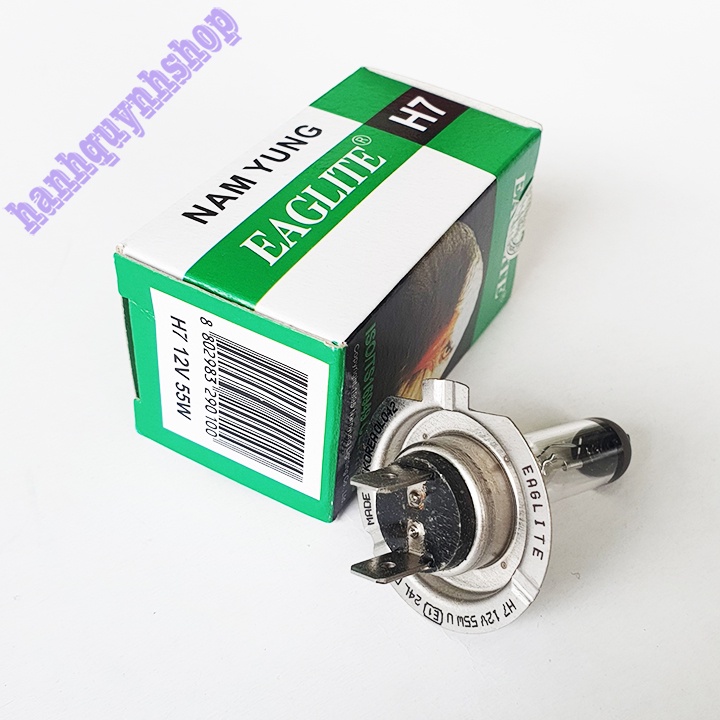 Bóng đèn cos ô tô H7 12V 55W con cú Halogen Nam Yung