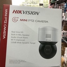 Camera Wifi IP quay quét mini 4MP Hikvision DS-2DE2C400IW-DE/W - Tích hợp Micro, tích hợp loa - Hàng chính hãng