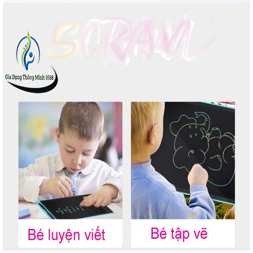Máy Tính Bảng Màn Hình LCD Tập Vẽ Tập Viết Tự Xóa Màu 8.5/10.5/12 '' Dành Cho Trẻ Em H01 Home 1688 | BigBuy360 - bigbuy360.vn
