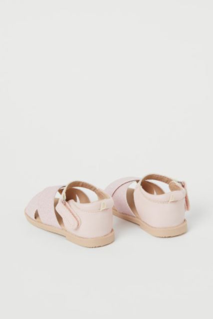 Sandal nhũ hồng H&amp;M chuẩn auth us cho bé gái