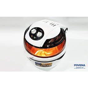 💥Nồi chiên không dầu Turbo air fryer Povena PVN -3610 nhiệt Halogen dung tích 10L, Bảo Hành 12 Tháng