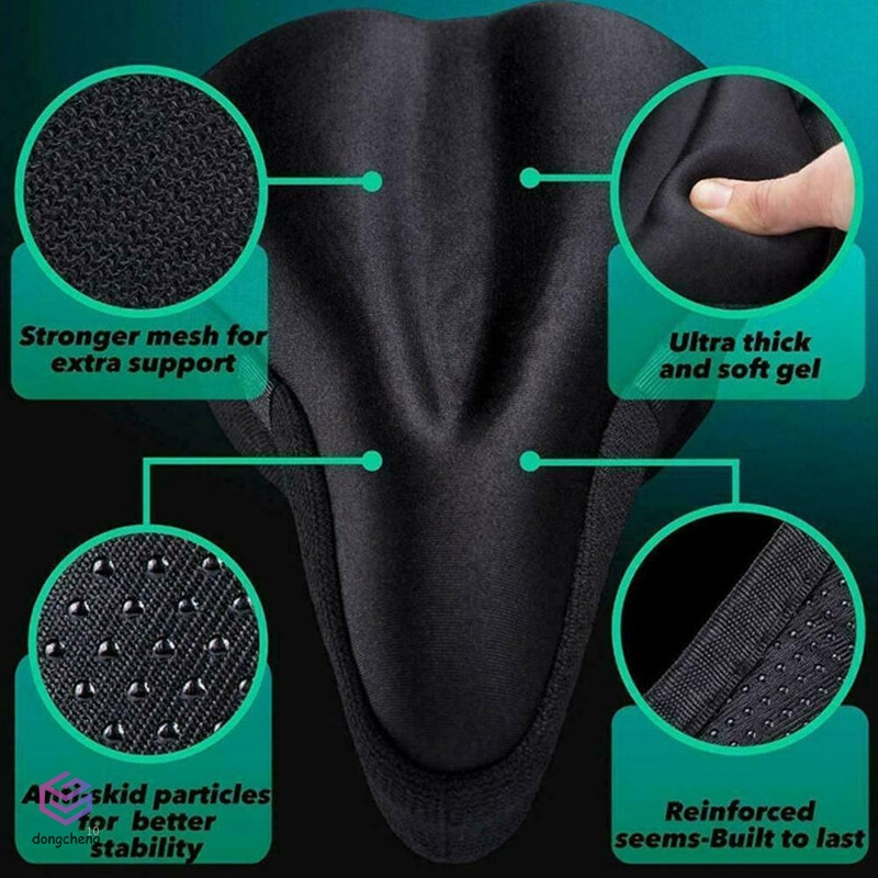 Áo bọc yên xe đạp bằng silicon mềm mại bền chắc thoải mái dành cho xe đạp địa hình