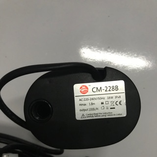 Bơm quạt hơi nước 7w 16w 18w