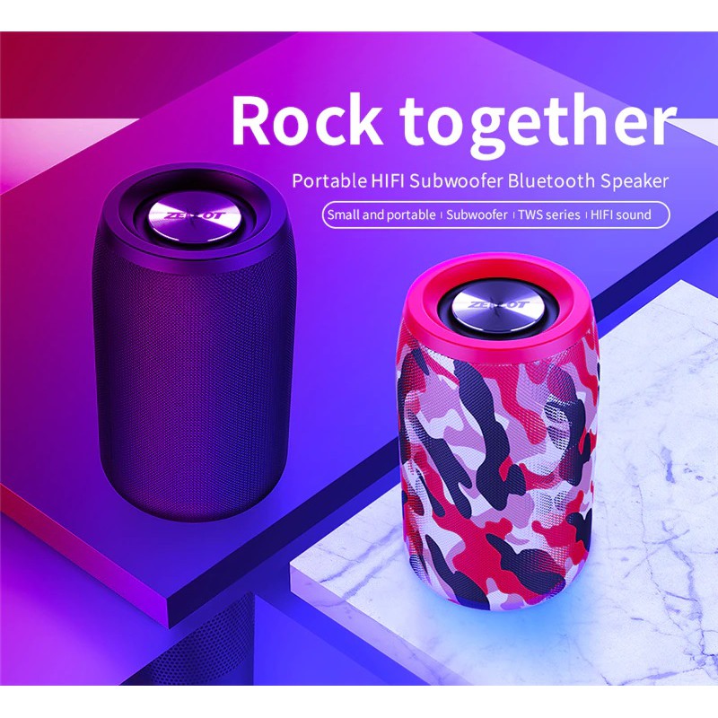 Loa Bluetooth Bass Siêu Trầm, Âm Thanh Cực Chất V5.0 Zealot S32 - Hàng Chính Hãng