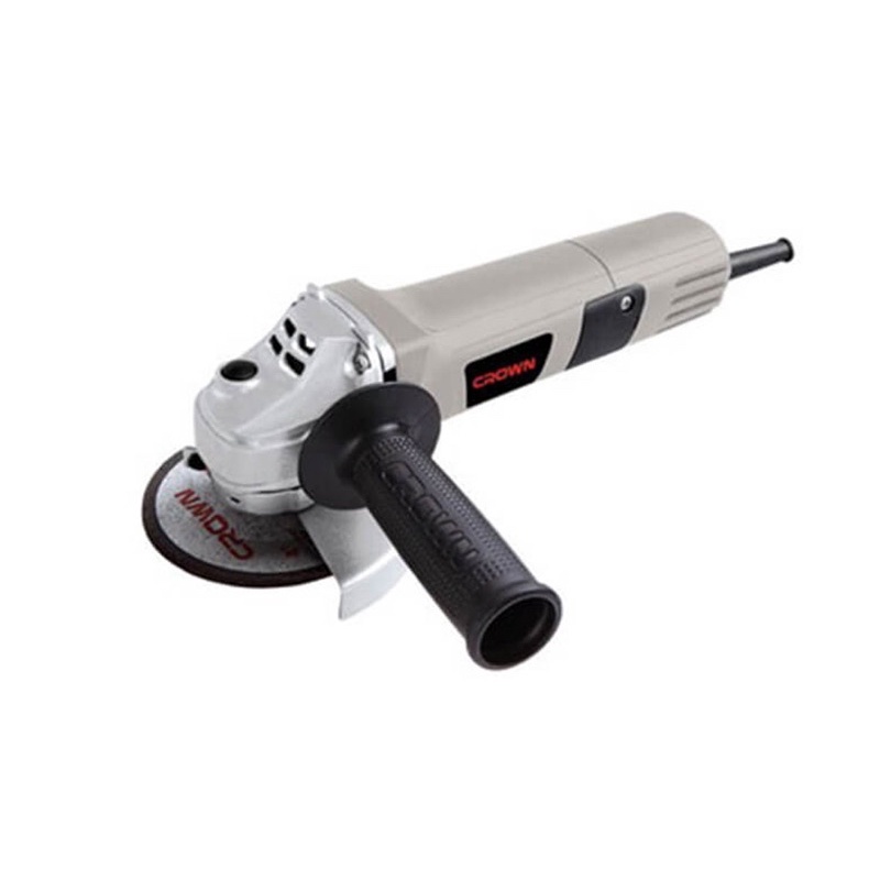 Máy Mài Góc, Máy Cắt Cầm Tay, Máy Cắt Thân Ngắn 100mm - 600W Crown CT13322 - HÀNG CHÍNH HÃNG