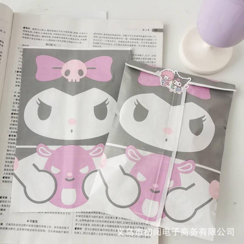SANRIO Cuộn 5 / 500 Nhãn Dán Hình Cinnamoroll Dễ Thương Trang Trí Sổ Tay / Nhật Ký / Quà Sinh Nhật