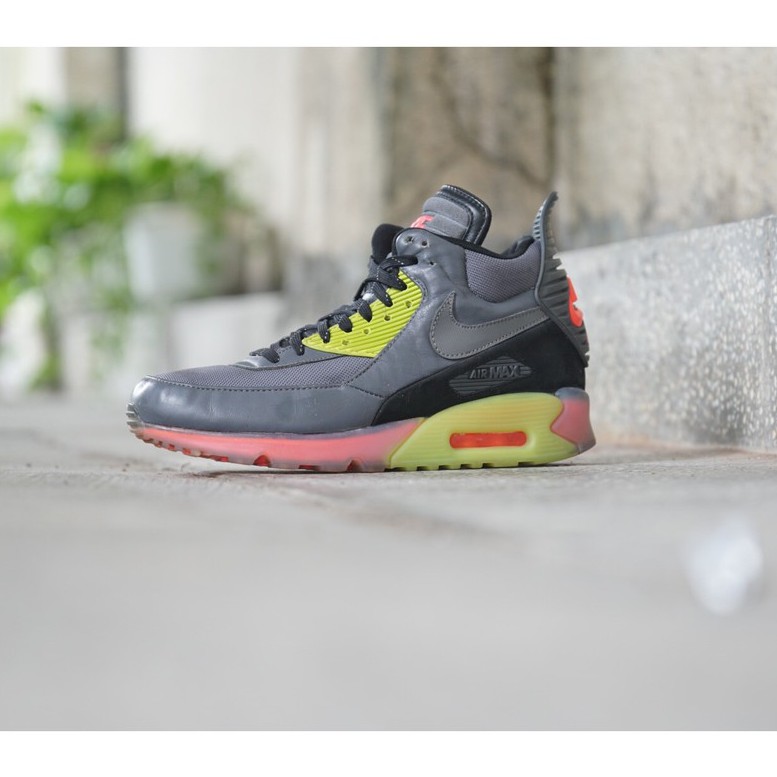 [2hand] Giày Thể Thao NIKE AIRMAX 90 SNEAKERBOOT ICE 684722-002 GIÀY CŨ CHÍNH HÃNG