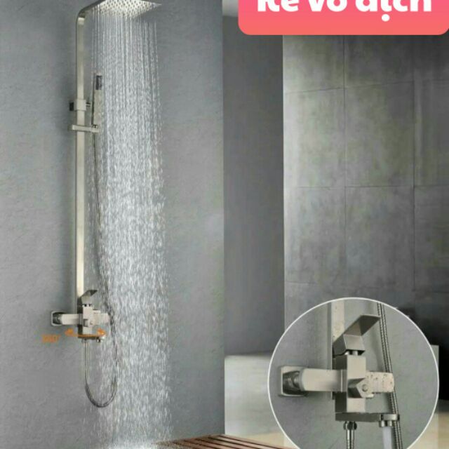 Cây sen tam vuông inox 304