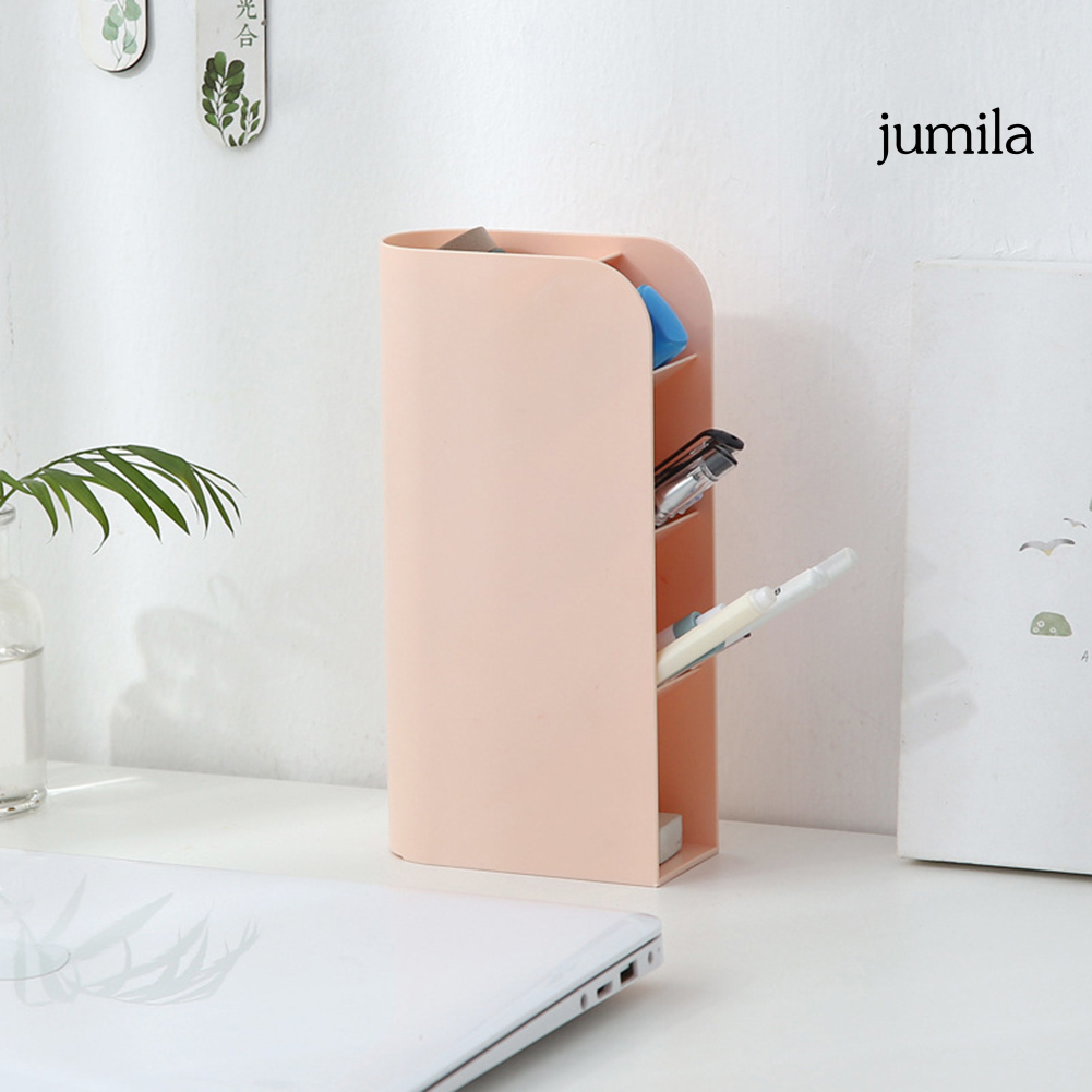 JUL-Vertical Storage Box Pencil Pen Brushes Cosmetics Tool Holder Organizer Case