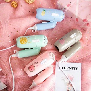 Máy Sấy Tóc Mini Hình Thú Gấp Gọn Dễ Thương