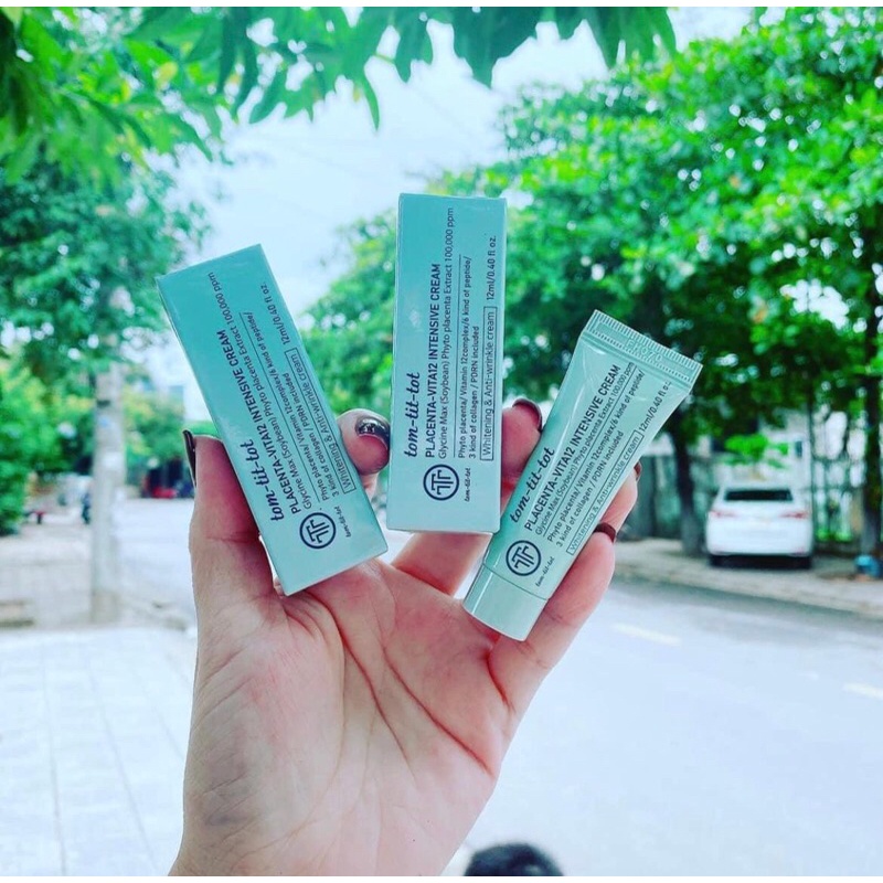 Kem dưỡng Tom Tit Tot Placenta Vita12 Intensive Cream 12ml