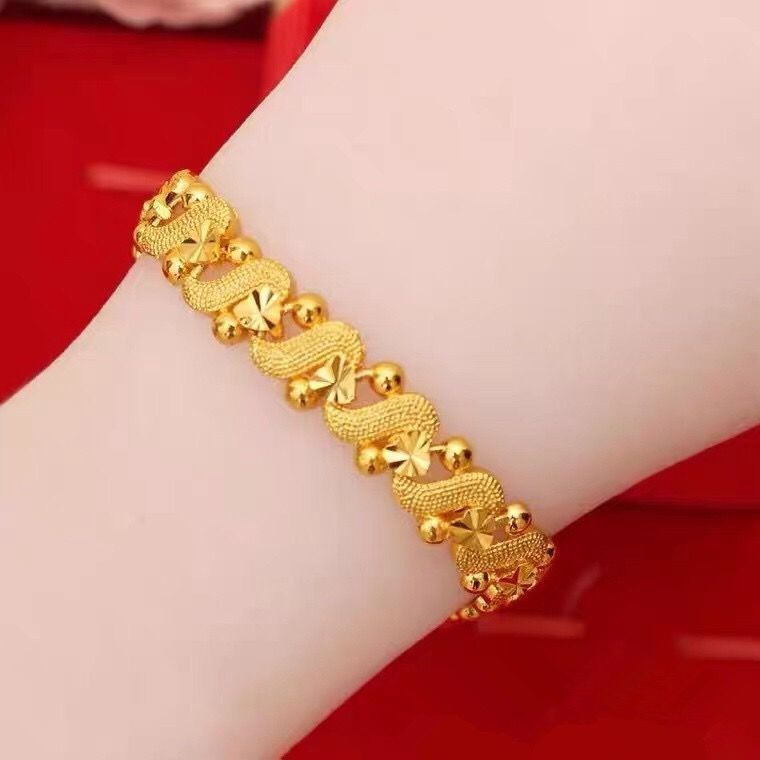 Vòng Tay Mạ VàNg ĐíNh Đá HìNh Hoa Xinh XắN