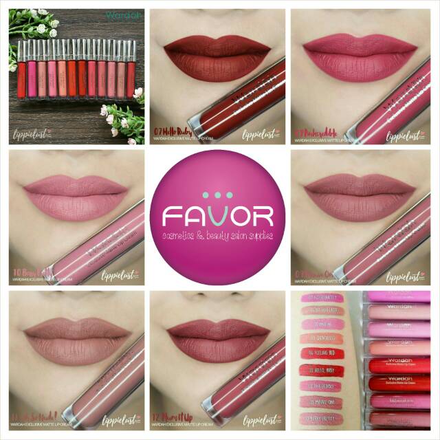 (hàng Mới Về) Son Kem Lì Trang Điểm Lâu Trôi Không Thấm Nước 4g Wardah | BigBuy360 - bigbuy360.vn