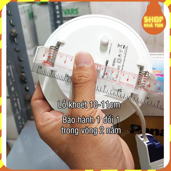 Đèn led âm trần Panasonic NNP72272 siêu mỏng 9W - Sản xuất và Nhập khẩu từ Indonesia. Bảo hành 1 đổi 1 trong 2 năm