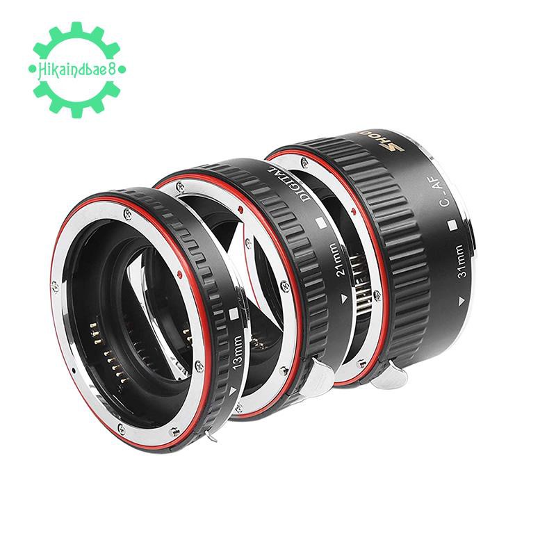 Ống Kính Macro Af Mở Rộng Tự Động Lấy Nét Bằng Nhôm Cho Canon Eos Ef Ef-S Dslr 1100d 700d 650d 600d 550d 500d 450d 400d 350d 300d 100d 70d 13mmm 21mm