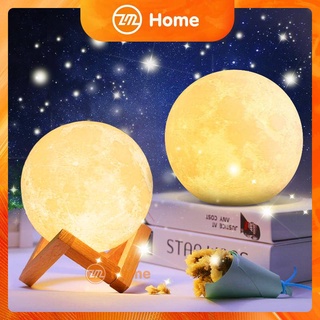 Đèn led để bàn hình mặt trăng trang trí phòng ngủ