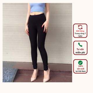 Quần legging,quần nữ cao cấp vải umi hàn co giãn 4 chiều,