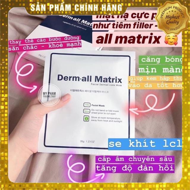 MẶT NẠ DERM - ALL MATRIX (Hộp 4 miếng)