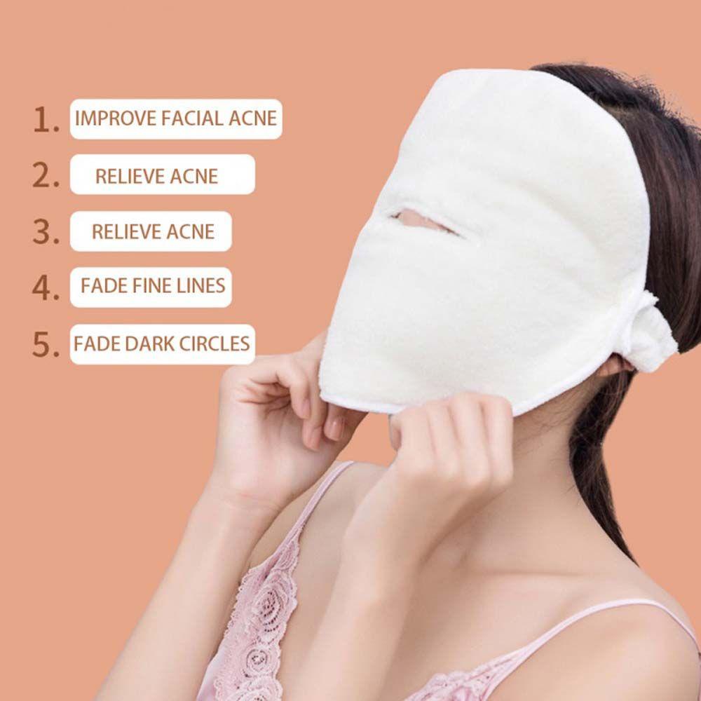 Mặt Nạ Nén Nóng Lạnh Mềm Mại Dưỡng Ẩm Làm Trắng Da