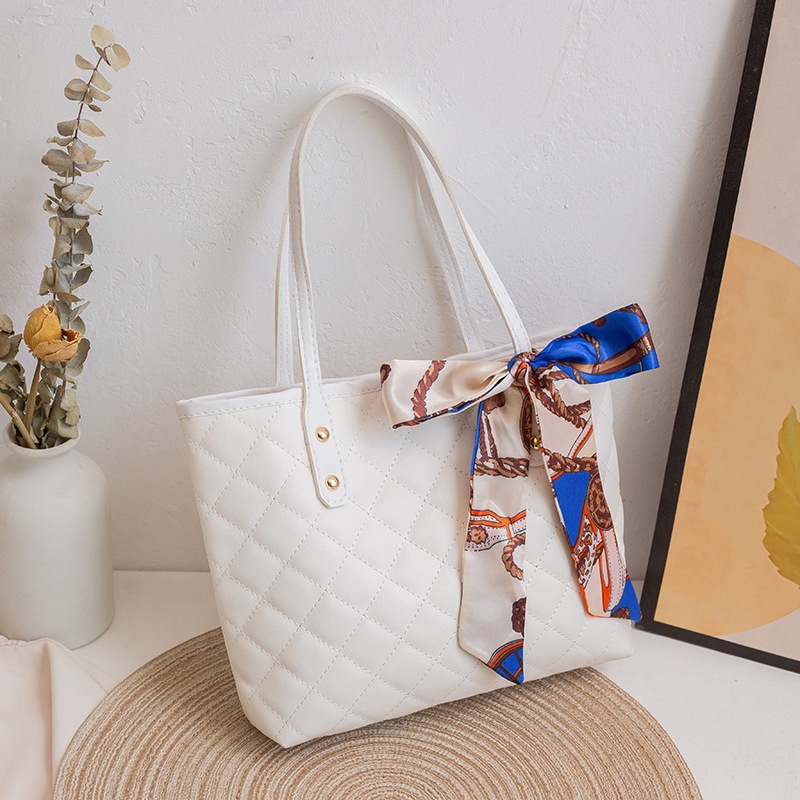 Túi Xách Tote Vải Lụa Cỡ Lớn Thêu Họa Tiết Dễ Phối Đồ Thời Trang Cho Nữ