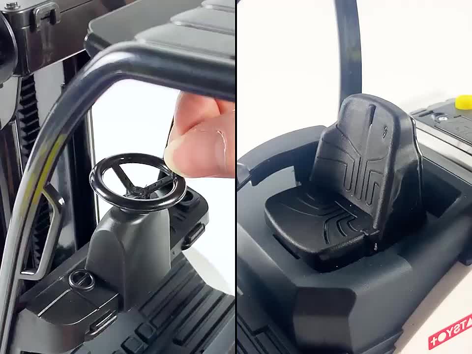 Xe ô tô nâng hàng, xe móc hàng đồ chơi có âm thanh cho bé