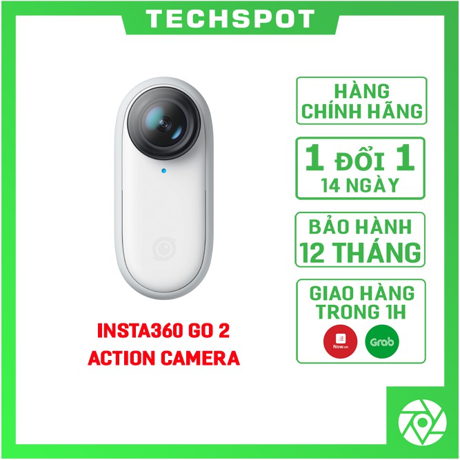 [Mã 11ELSALE hoàn 7% xu đơn 300k] Máy quay hành động nhỏ gọn Insta360 Go 2 - Hàng Chính Hãng Bảo Hành 12 Tháng | BigBuy360 - bigbuy360.vn