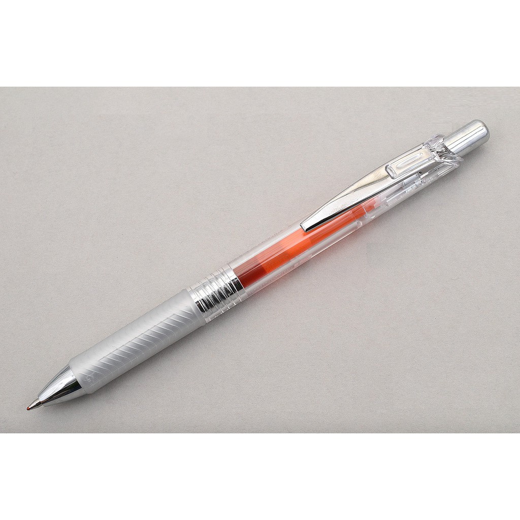 Bút Gel Pentel EnerGel Infree - 0.5mm - Màu cam (Orange)