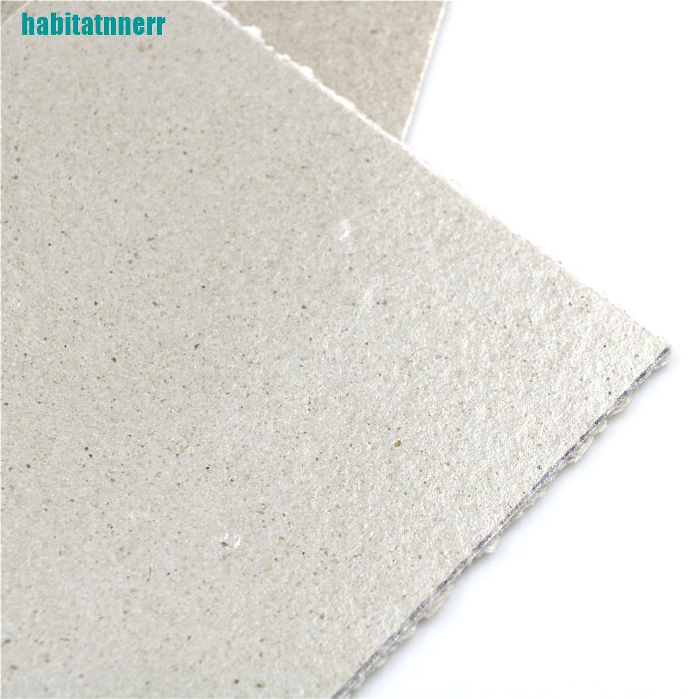 Set 5 Tấm Đĩa Mica 120x140mm Dùng Để Sửa Chữa Lò Vi Sóng