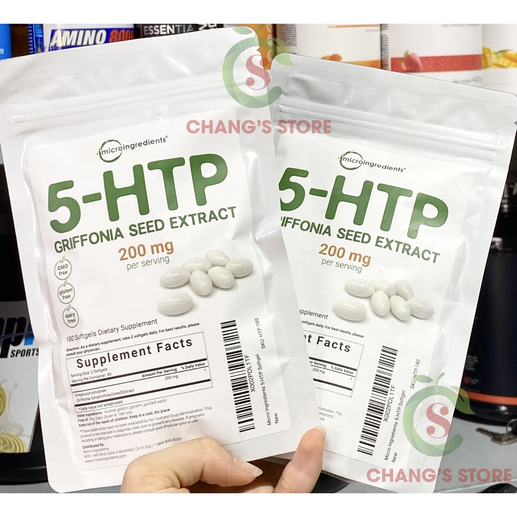 Thực Phẩm Bổ Sung Tốt Cho Não Bộ, Giảm Stress Ostrovit 5-HTP 180 viên