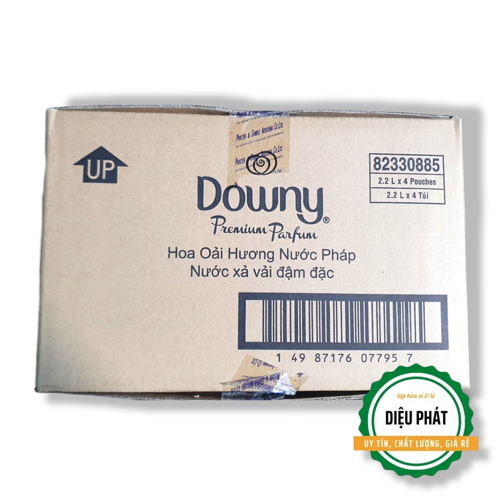 ⚡️ Nước Xả Vải Downy Tinh Dầu Thiên Nhiên Hương Hoa Oải Hương Túi 2.2 Lít