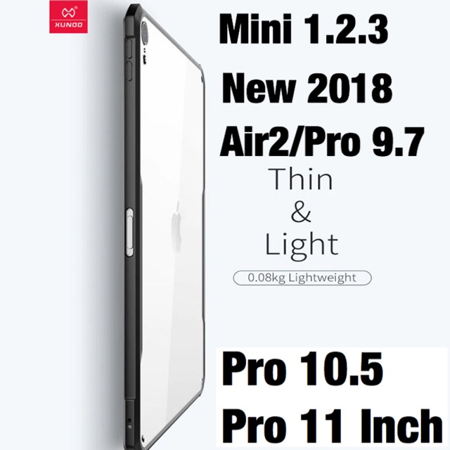 Ốp Lưng iPad Mini Air Pro Các Loại Hãng XUNDD