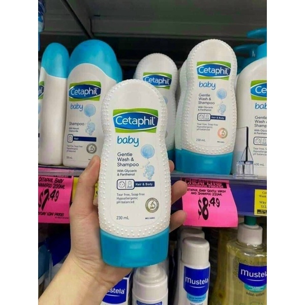 Sữa tắm gội Cetaphil cho trẻ từ sơ sinh