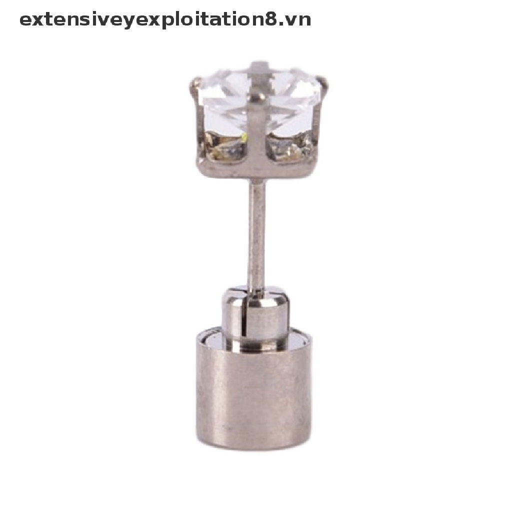 Đôi bông tai hình vương miện có đèn led phát sáng