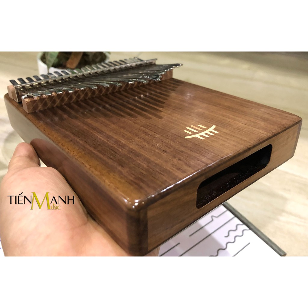 Đàn Kalimba 21 Phím Hluru KC21-KO, KC21-WA, KC21-RW (Gỗ Koa, Walnut, Rosewood) - Nhạc Cụ Tiến Mạnh Music