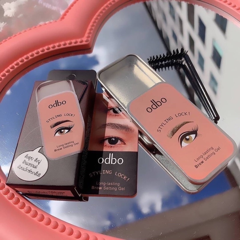 Gel Định hình Chân Mày Odbo Sttling Lock Long-lasting Brow Setting Gel OD799