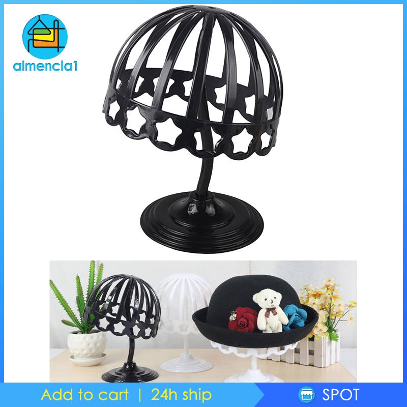 Giá đỡ trưng bày mũ bảo hiểm tóc giả sáng tạo tiện lợi